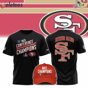 SF 49ers 2023 NFC CHAMPIONS Niner Gang Shirt 1