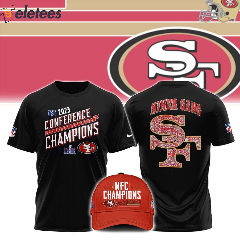 SF 49ers 2023 NFC CHAMPIONS Niner Gang Shirt