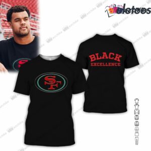 SF 49ers Black Excellence Hoodie1