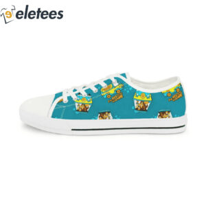 Scooby Doo Mystery Machine Blue Low Top Sneakers2