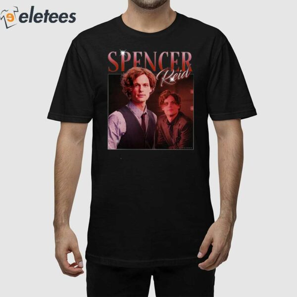 Spencer Reid 80’s Retro Shirt