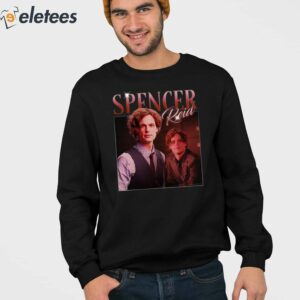 Spencer Reid 80s Retro Shirt 4