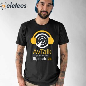 Steve Giordano Avtalk Podcast By Flightradar24 Shirt 1