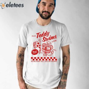 Teddy Swims Swimmy Pizza Shirt
