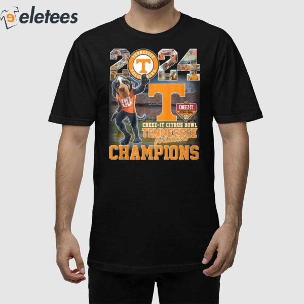 Tennessee Volunteers 2024 Cheez-It Citrus Bowl Champions Shirt