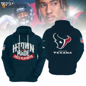 Texans H Town Made 2023 Playoffs 3D Hoodie