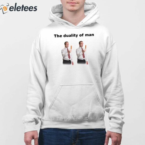 The Duality Of Man 2 Identical Stock Images Shirt
