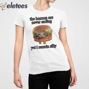 The Horrors Are Never Ending Cringey Shirt 5