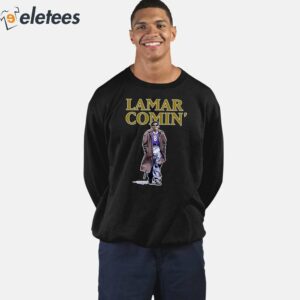 The Hottest Lamar Comin Shirt 2