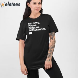 The Real Housewives Of Salt Lake City Receipts Proof Timeline Screenshots Shirt 2