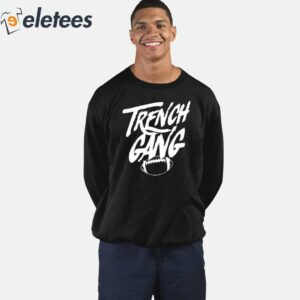 Trench Gang American Football Shirt 5