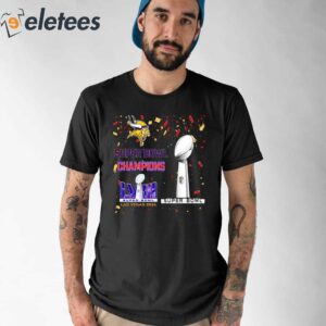 Vikings championship t store shirt