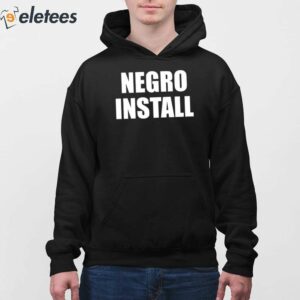 Woolie Versus Negro Install Shirt 4