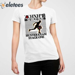 Xxhxh18 50 Mile Run Hunter Exam Stage One Shirt 3