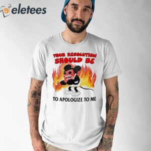 Your Solution Should Be To Apologize To Me Shirt