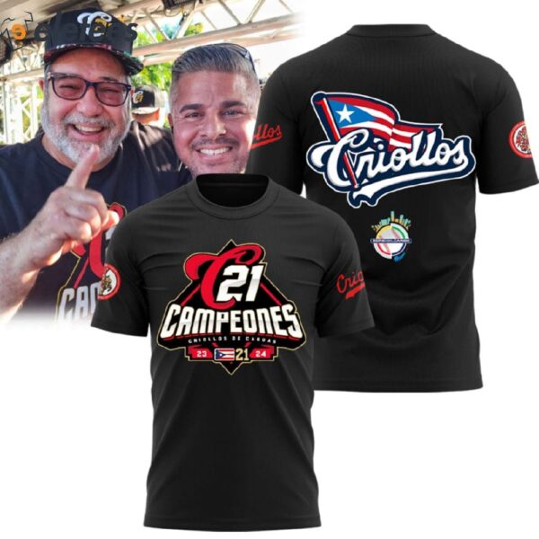 21 Campeones Criollos De Caguas 23-24 Shirt