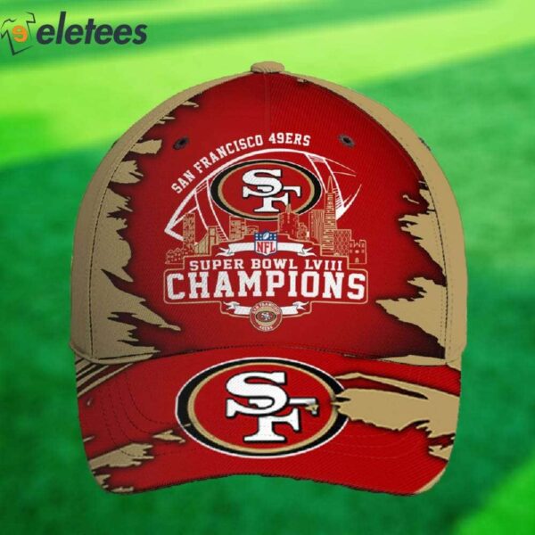 49ers Super Bowl LVIII Champions Hat