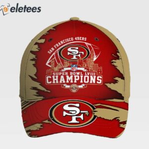 49ers Super Bowl LVIII Champions Hat 2