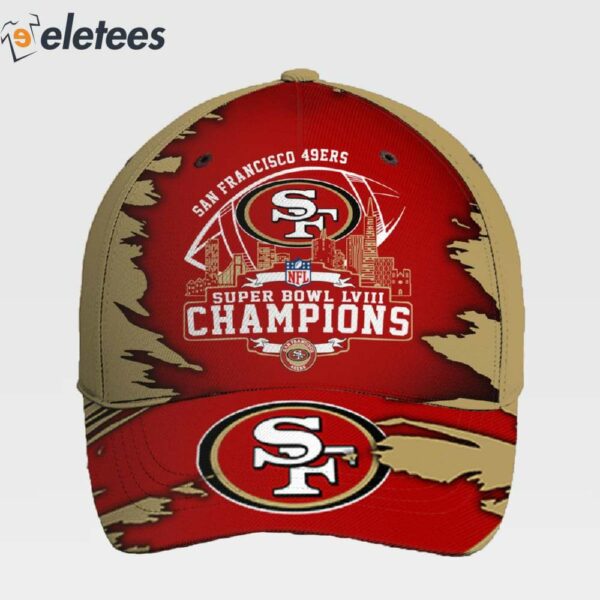 49ers Super Bowl LVIII Champions Hat