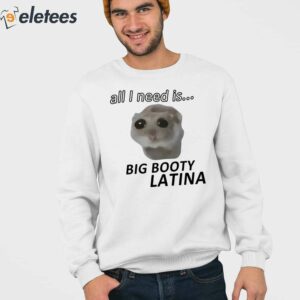 All I Need Is Big Booty Latina Shirt 3