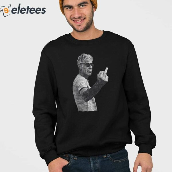 Anthony Bourdain Middle Finger Sweatshirt