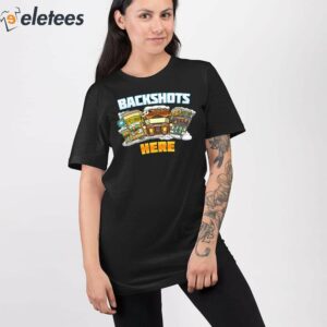 Backshots Here Club Penguin Shirt 2