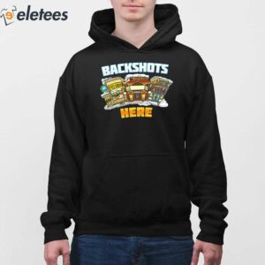 Backshots Here Club Penguin Shirt 4