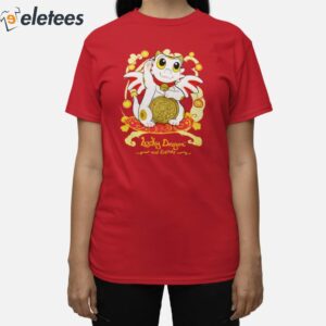 Beckoning Lucky Dragon Shirt