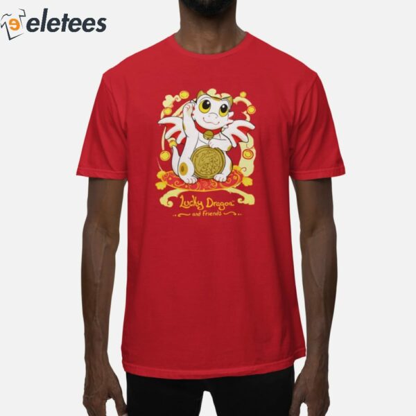 Beckoning Lucky Dragon Shirt