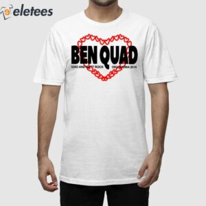 Ben Quad Dog Hearts Emo And Butt Rock Oklahoma 2018 Shirt