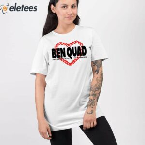 Ben Quad Dog Hearts Emo And Butt Rock Oklahoma 2018 Shirt 2