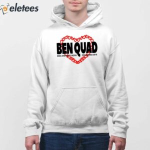 Ben Quad Dog Hearts Emo And Butt Rock Oklahoma 2018 Shirt 4