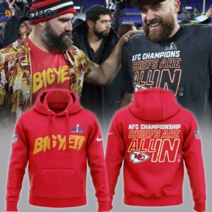 Big Yeti AFC Championship Chiefs Are All In Hoodie