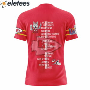 Chiefs Super Bowl LVIII 2024 4 Time Champions Shirt2