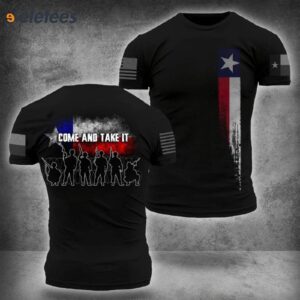 Come Take It Barbed Wire Texas We Stand With Texas Strong Supporting Shirt 1