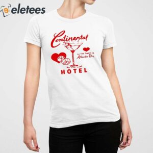 Continental In The Heart Of Atlantic City Hotel Shirt 2