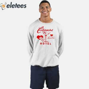 Continental In The Heart Of Atlantic City Hotel Shirt 5