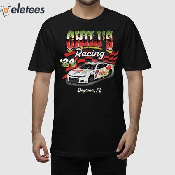 Corey Lajoie Chili’s Racing ’24 Daytona Florida Shirt