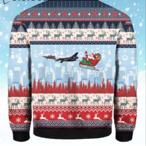 Delta Air A330 Ugly Christmas Sweater 2