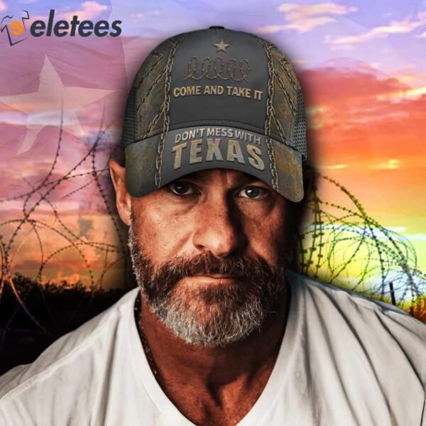 Don’t Mess With Texas Come And Take It Razor Wire Border Hat