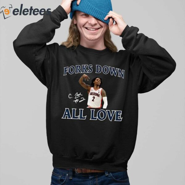 Forks Down All Love Shirt