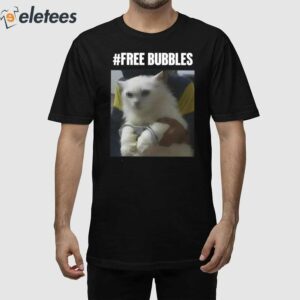 Free Bubbles Cat Shirt 1