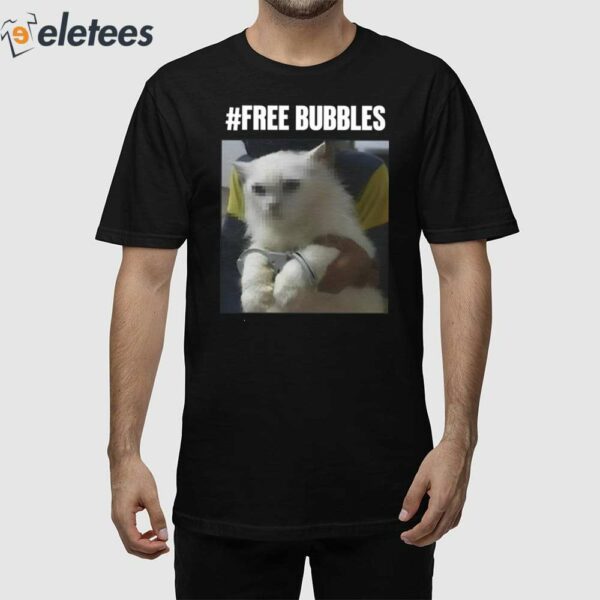 Free Bubbles Cat Shirt