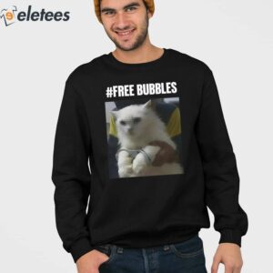 Free Bubbles Cat Shirt 3