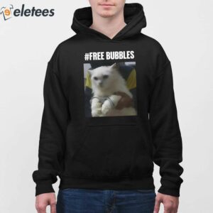 Free Bubbles Cat Shirt 4