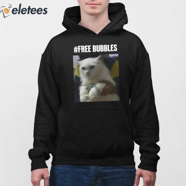 Free Bubbles Cat Shirt