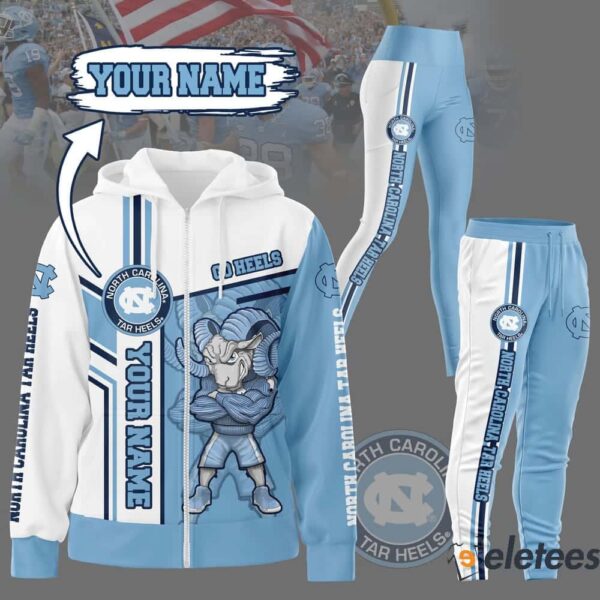 Go Heels Custom Name Hoodie Jogger Leggings