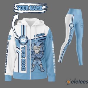 Go Heels Custom Name Hoodie Jogger Leggings 2