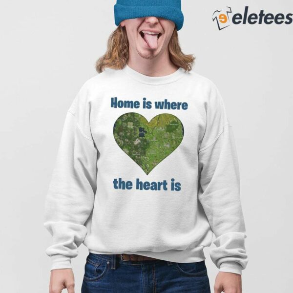 Home Is Where The Map Is Shirt