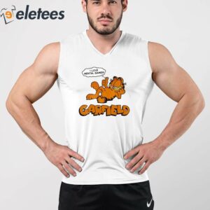 I Love Mental Games Garfield Shirt 2